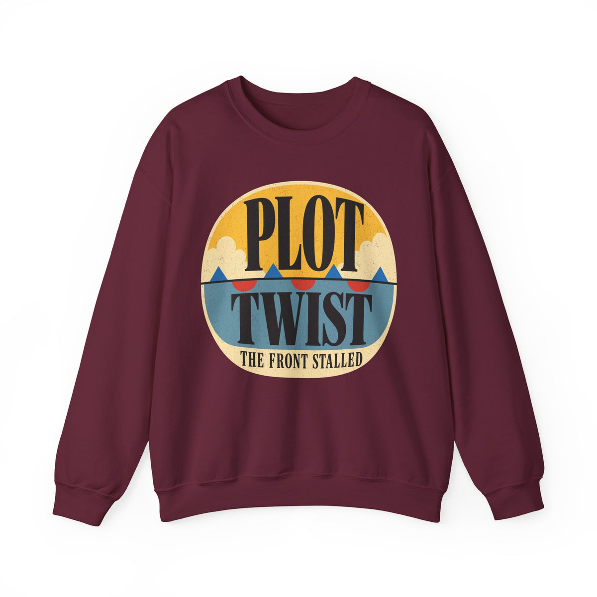 Plot Twist, the Front Stalled Crewneck