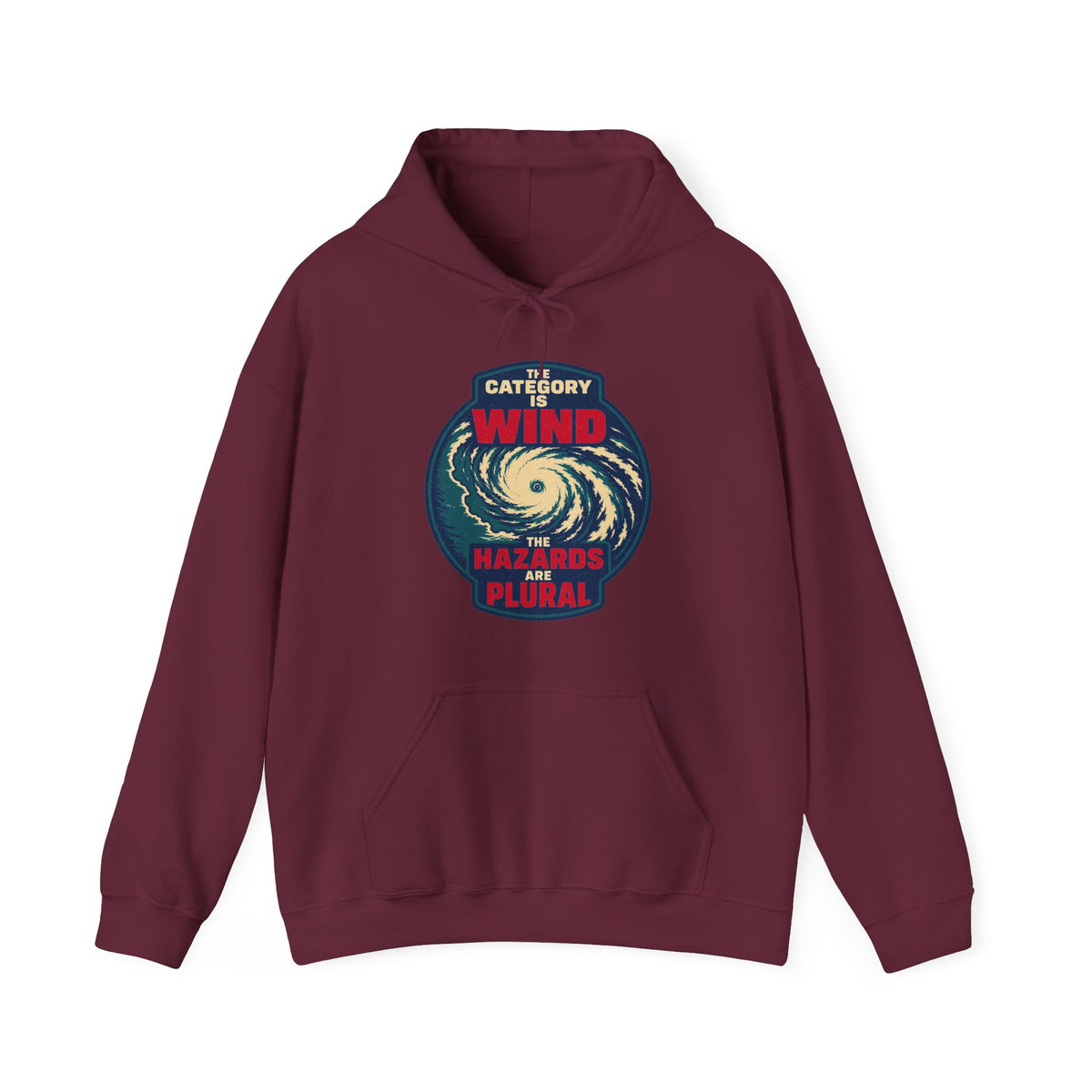 The Category Is Wind the Hazards Are Plural Hoodie