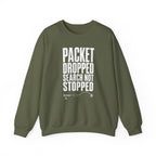Packet Dropped Search Not Stopped Crewneck
