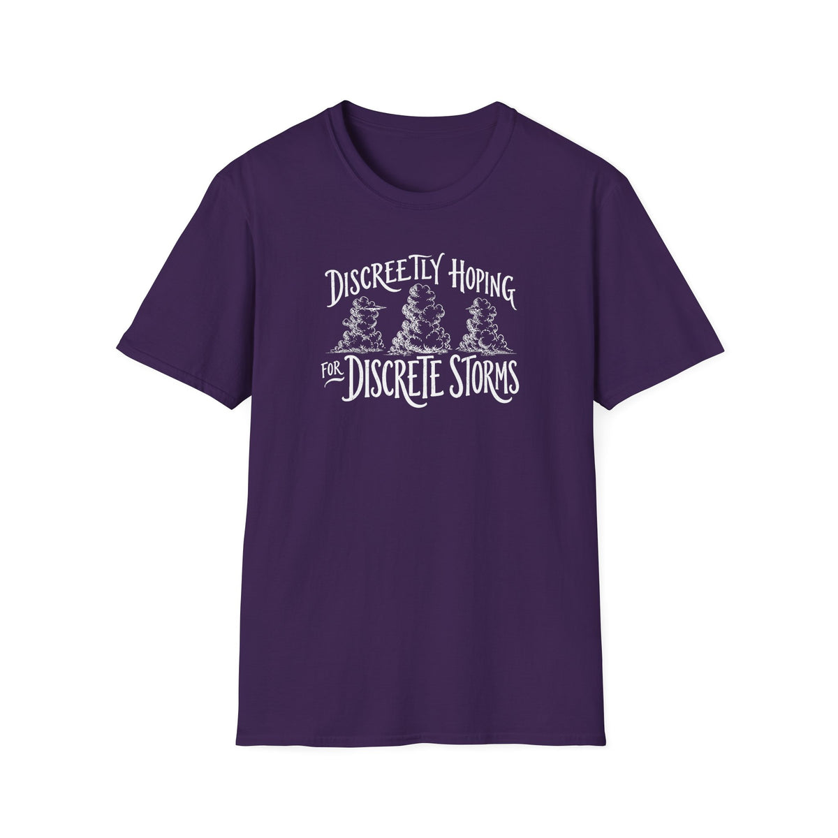 Discreetly Hoping for Discrete Storms T-Shirt
