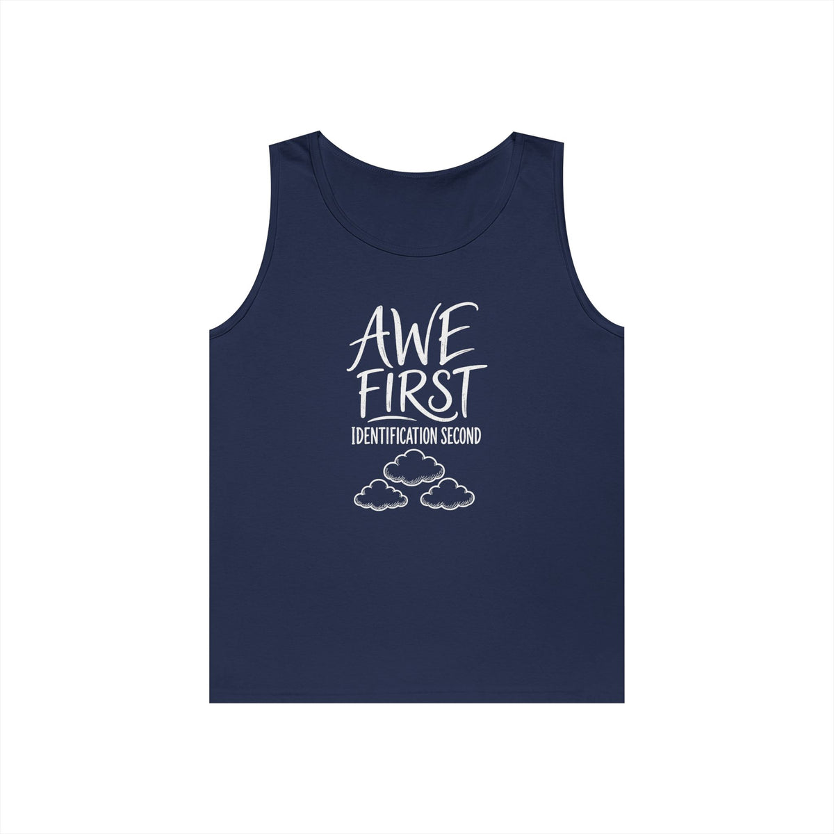 Awe First Identification Second Tank Top