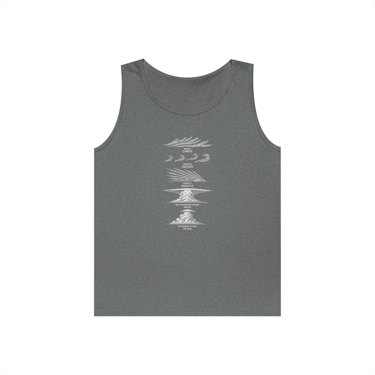 Cloud Description Levels Tank Top