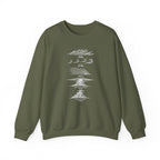 Cloud Description Levels Crewneck