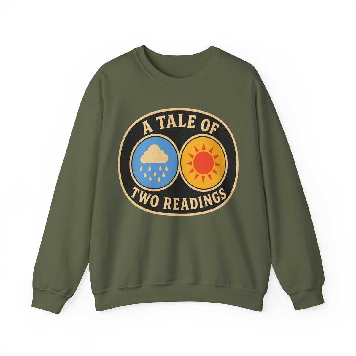 A Tale of Two Readings Crewneck