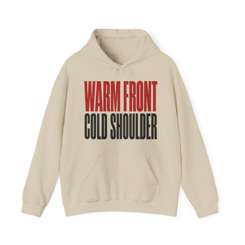 Warm Front Cold Shoulder Hoodie