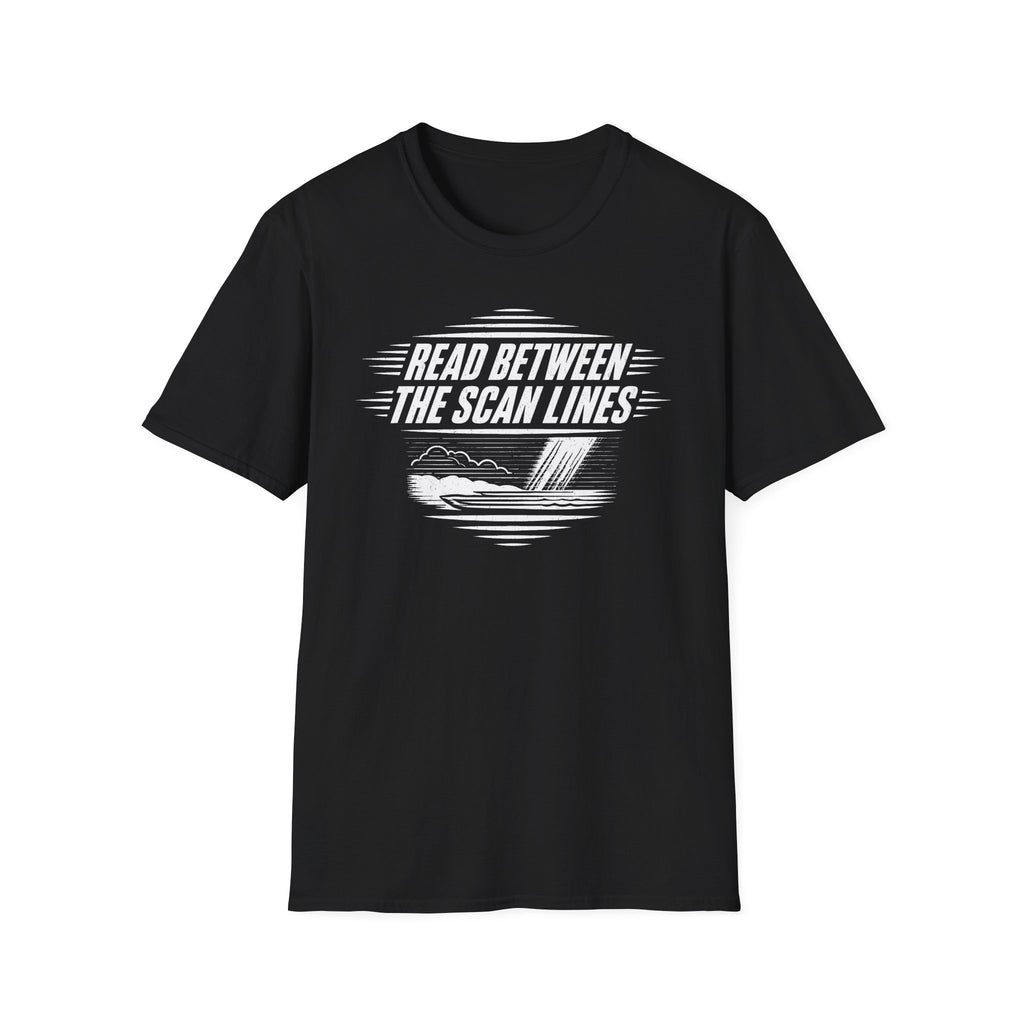 Read Between the Scan Lines T-Shirt