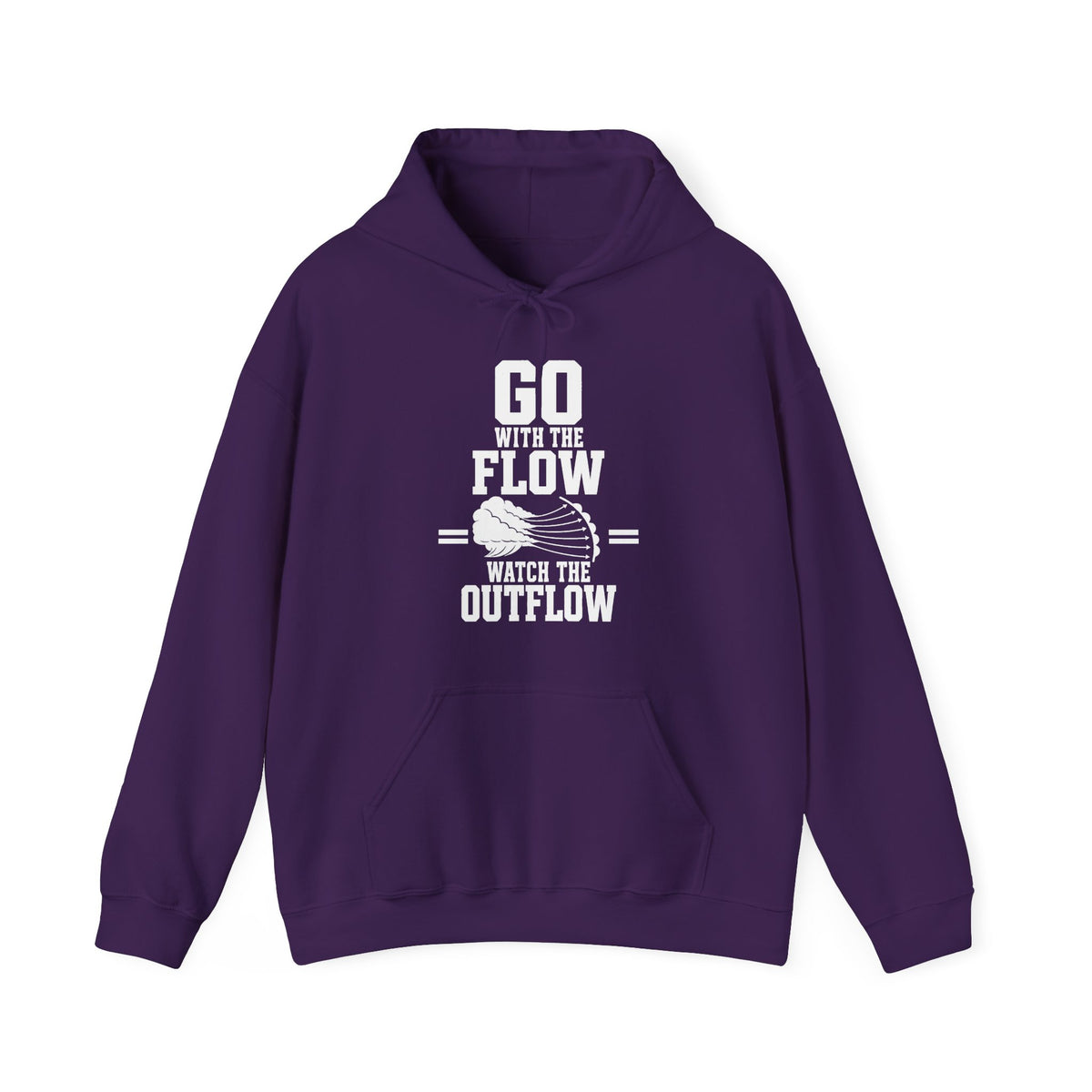 Go with the Flow Watch the Outflow Hoodie