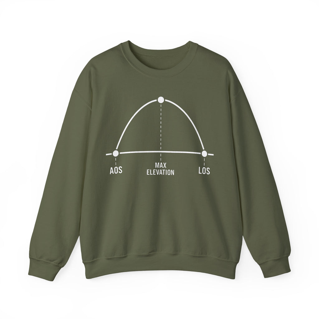 AOS Maximum Elevation LOS Crewneck