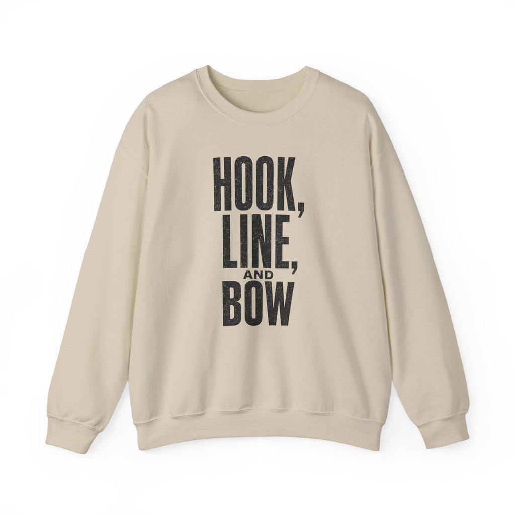 Hook, Line, and Bow Crewneck