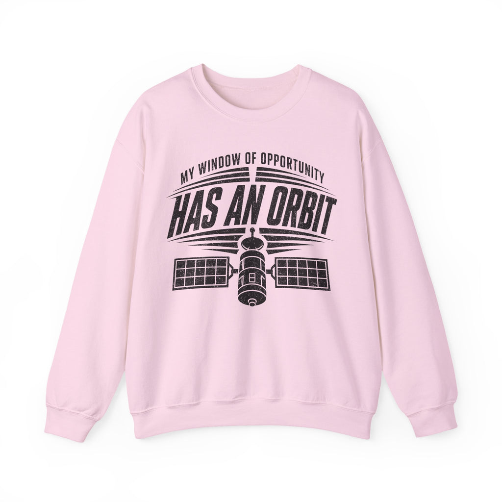 My Window of Opportunity Has an Orbit Crewneck