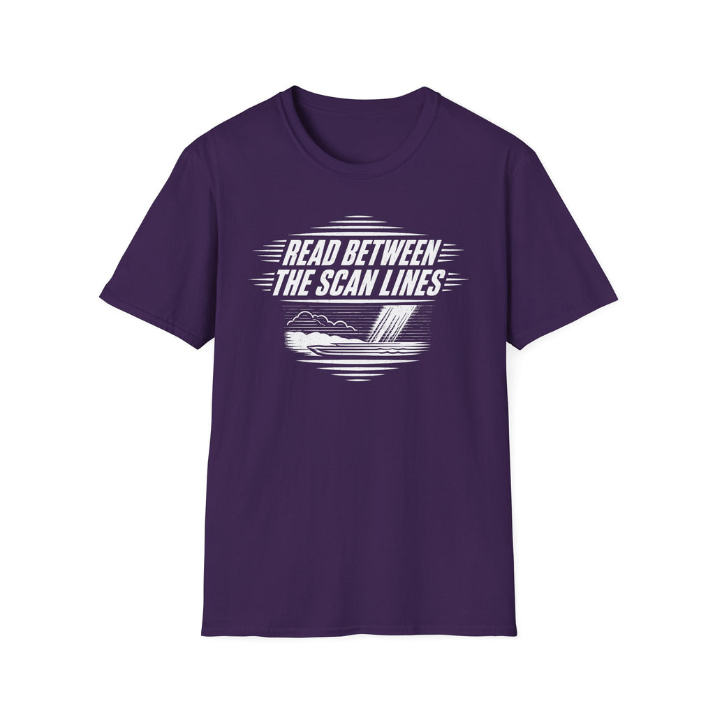 Read Between the Scan Lines T-Shirt