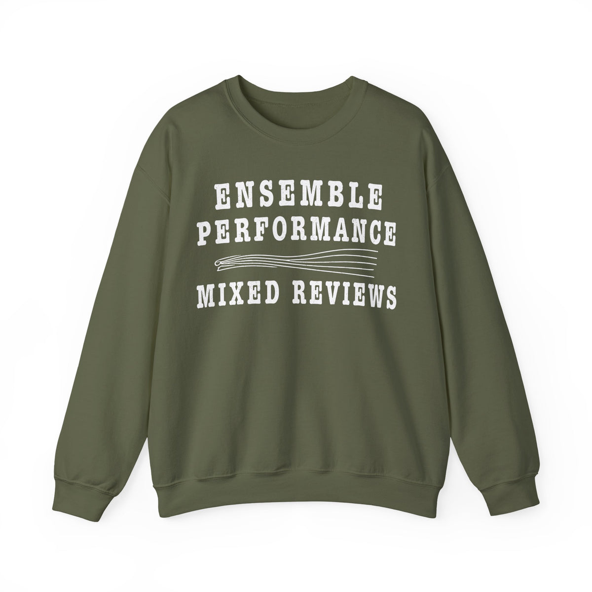 Ensemble Performance Mixed Reviews Crewneck
