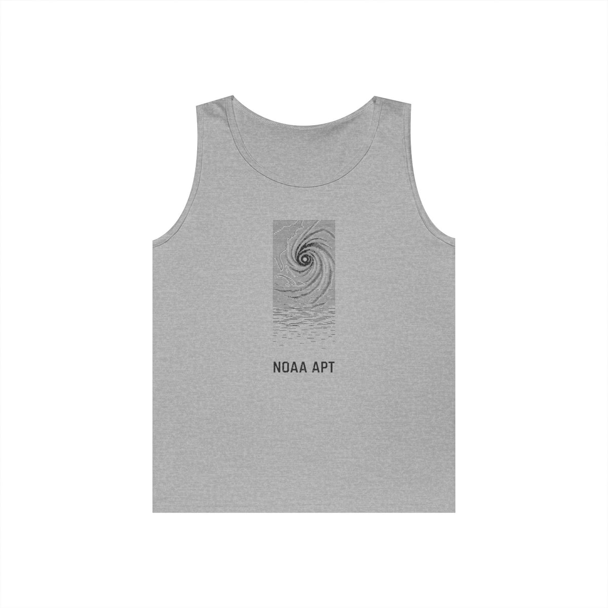 One Weather Image Reconstructed Progressively from Received Scan Lines Tank Top