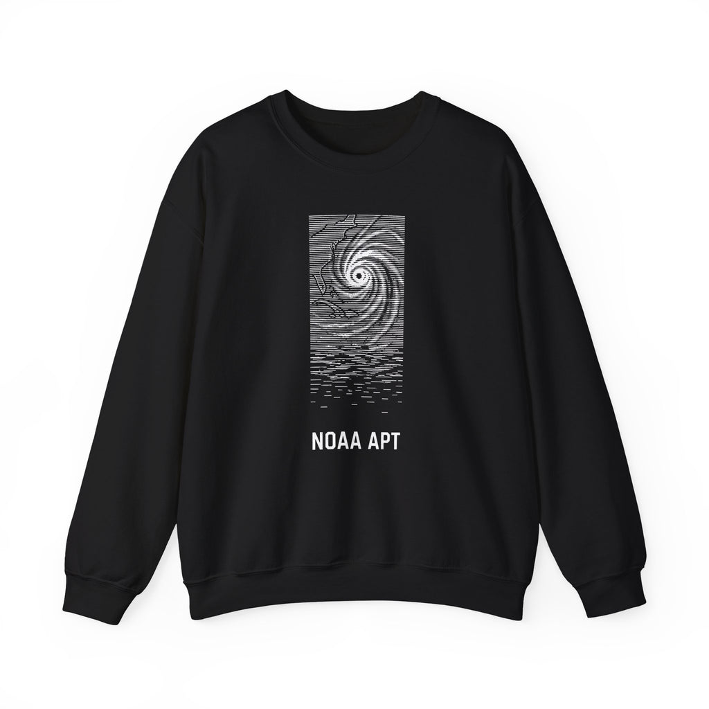 One Weather Image Reconstructed Progressively from Received Scan Lines Crewneck