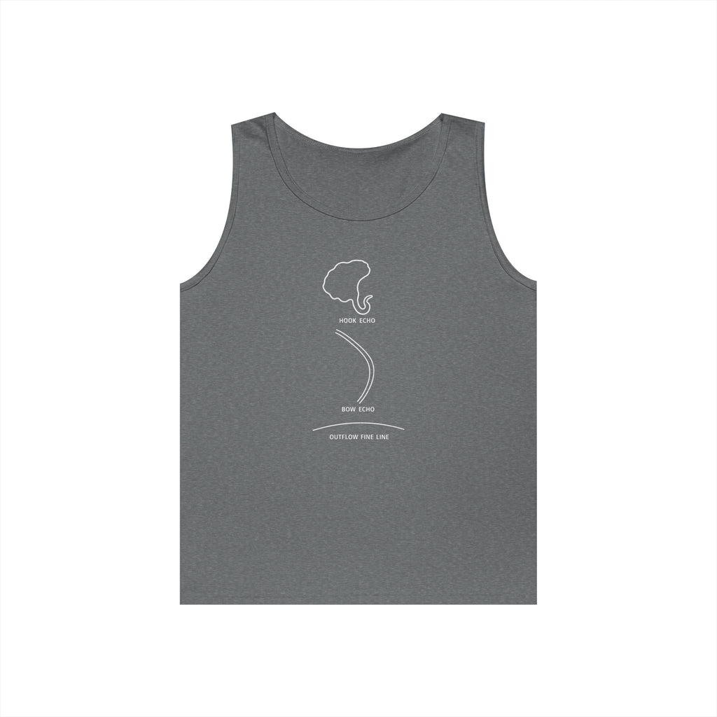 Hook Echo Bow Echo Outflow Fine Line Tank Top