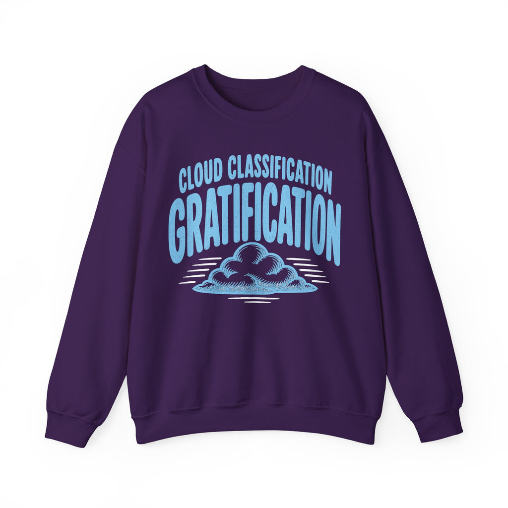 Cloud Classification Gratification Crewneck