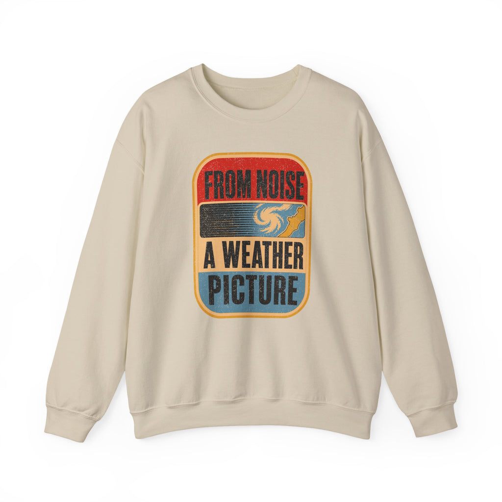From Noise, a Weather Picture Crewneck
