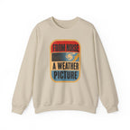 From Noise, a Weather Picture Crewneck