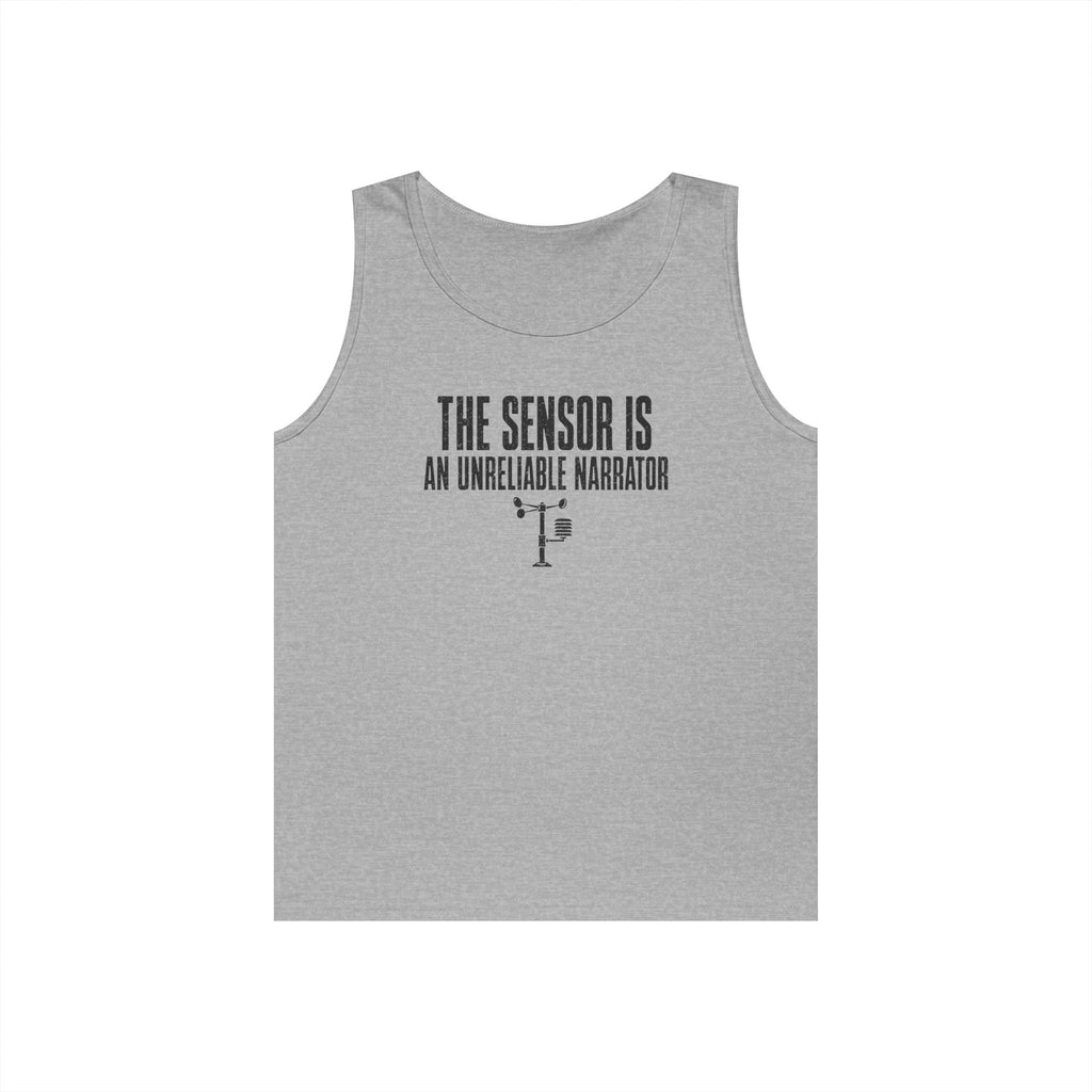 The Sensor Is an Unreliable Narrator Tank Top