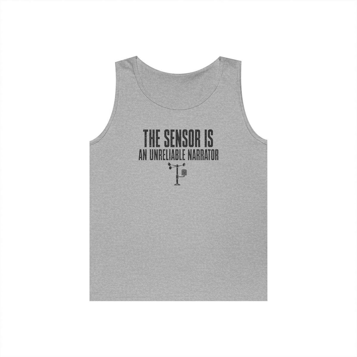 The Sensor Is an Unreliable Narrator Tank Top