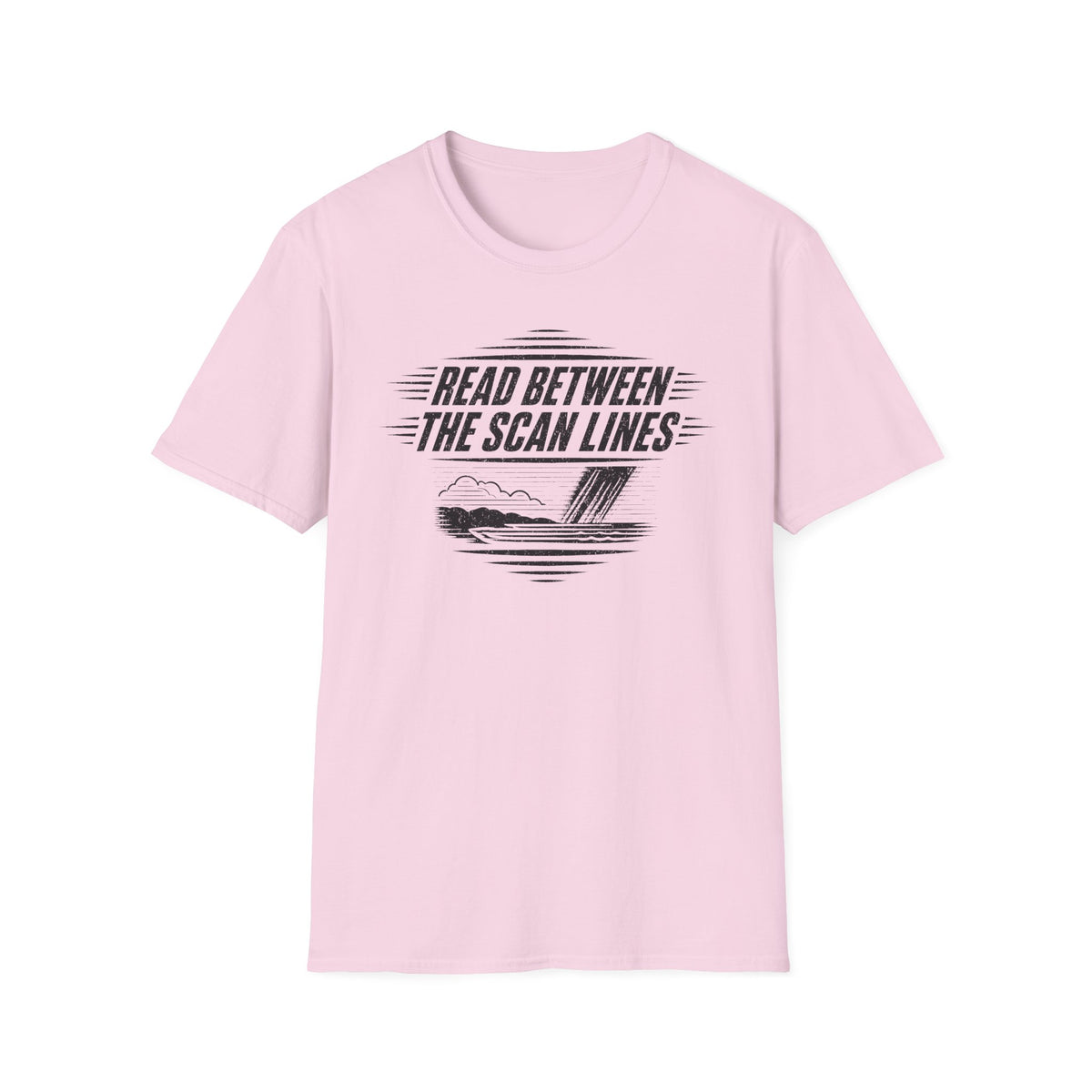 Read Between the Scan Lines T-Shirt