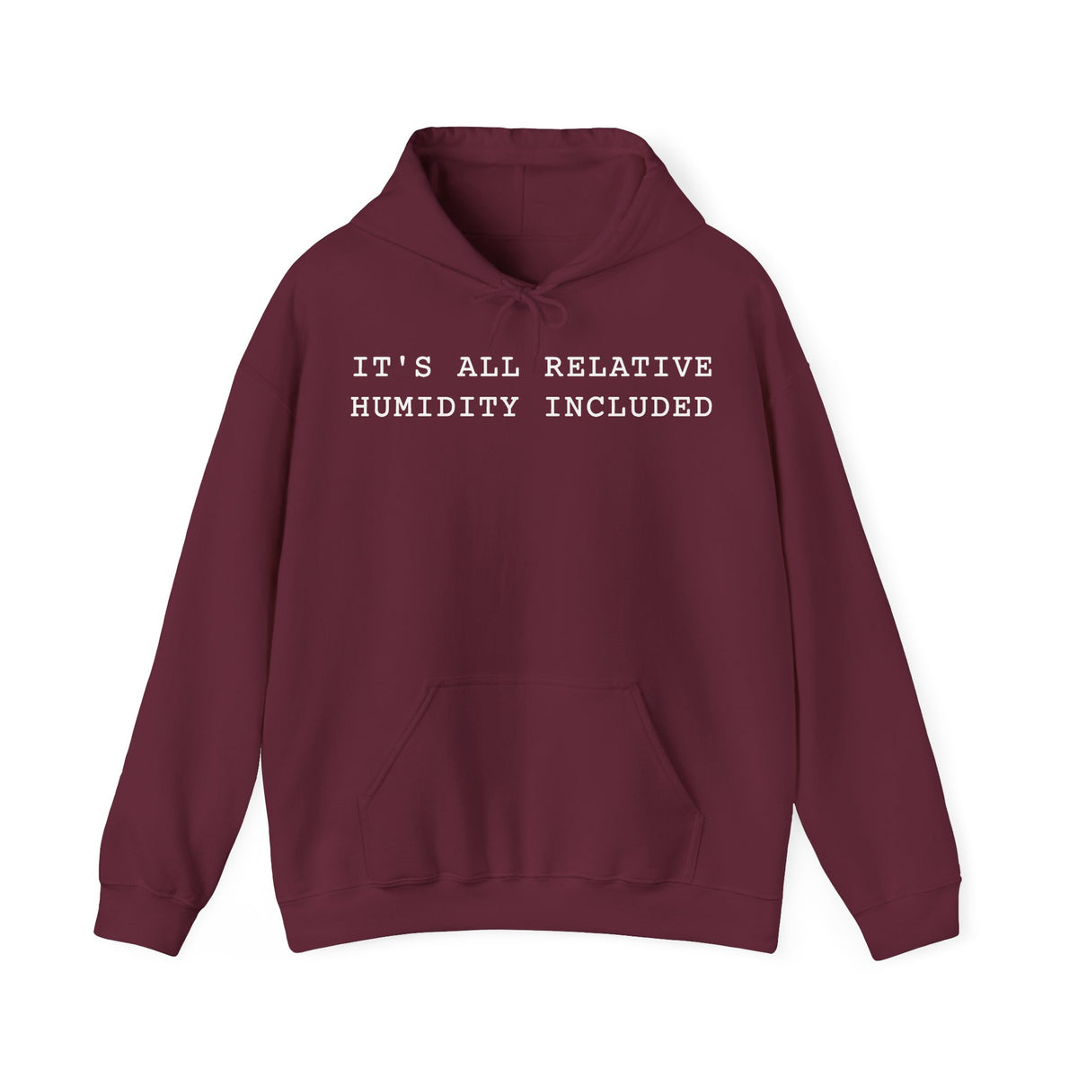 It's All Relative Humidity Included Hoodie