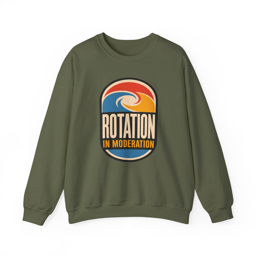 Rotation in Moderation Crewneck