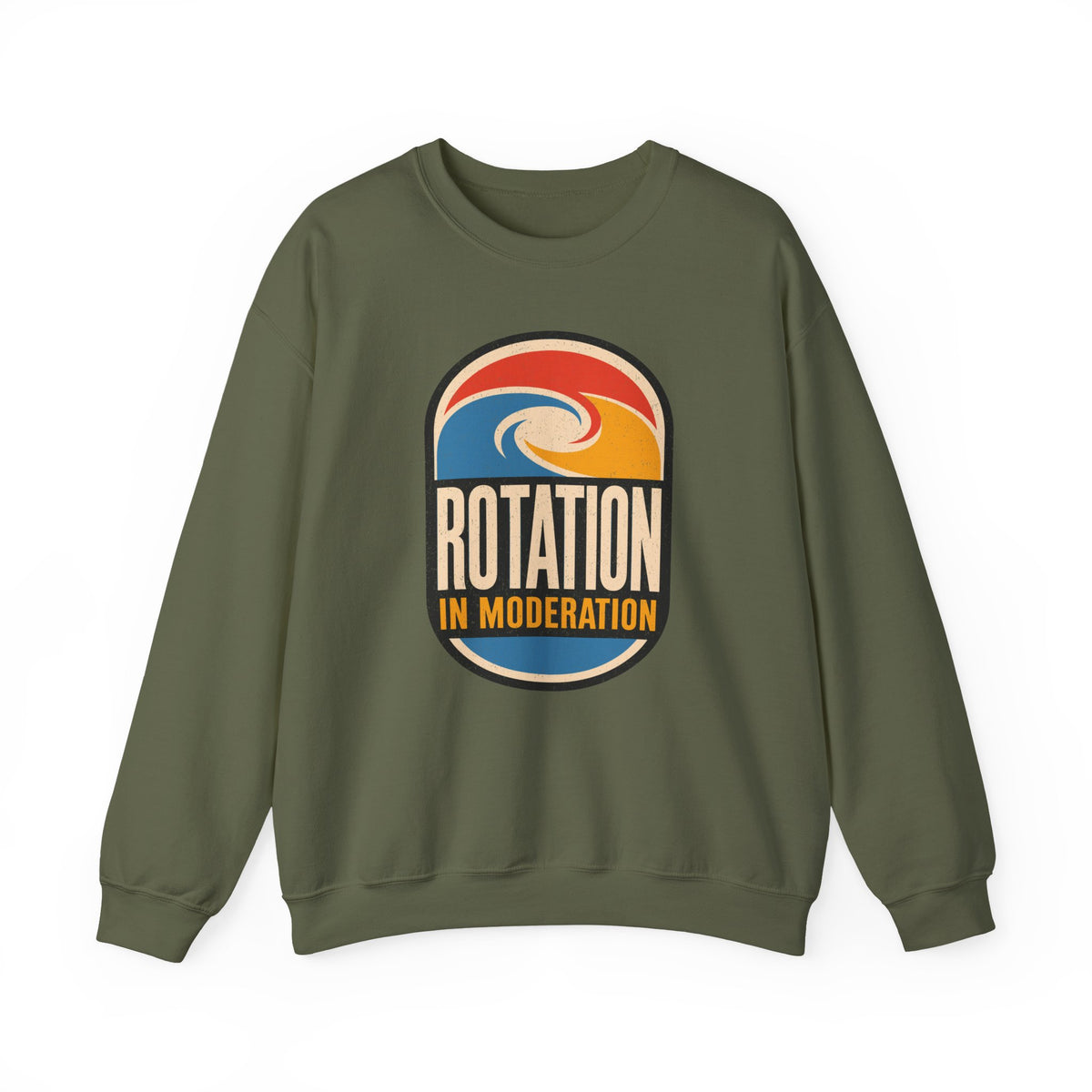 Rotation in Moderation Crewneck