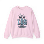 At a LOS for Words Crewneck