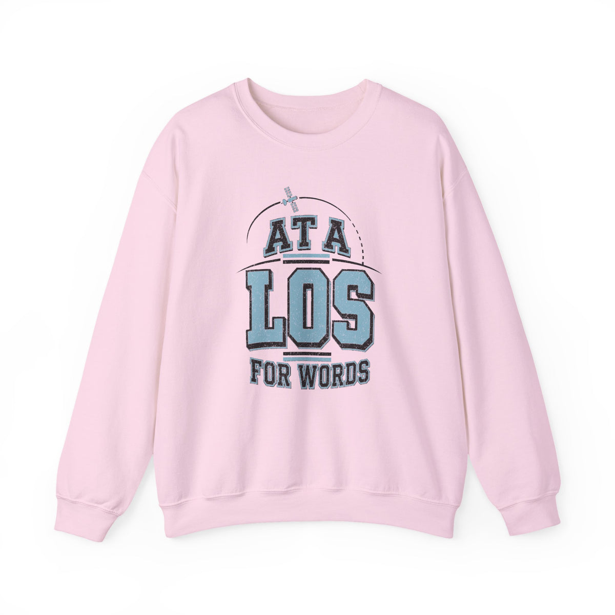 At a LOS for Words Crewneck
