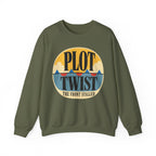 Plot Twist, the Front Stalled Crewneck