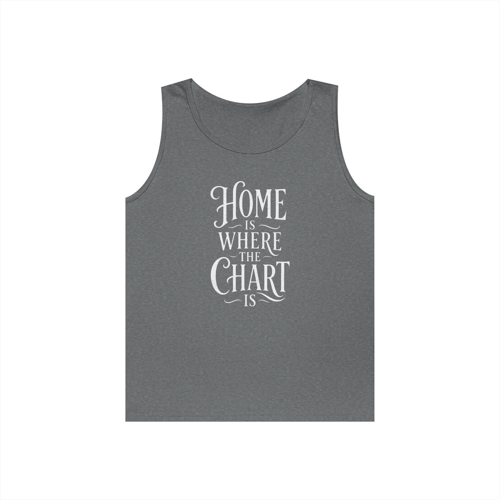 Home Is Where the Chart Is Tank Top