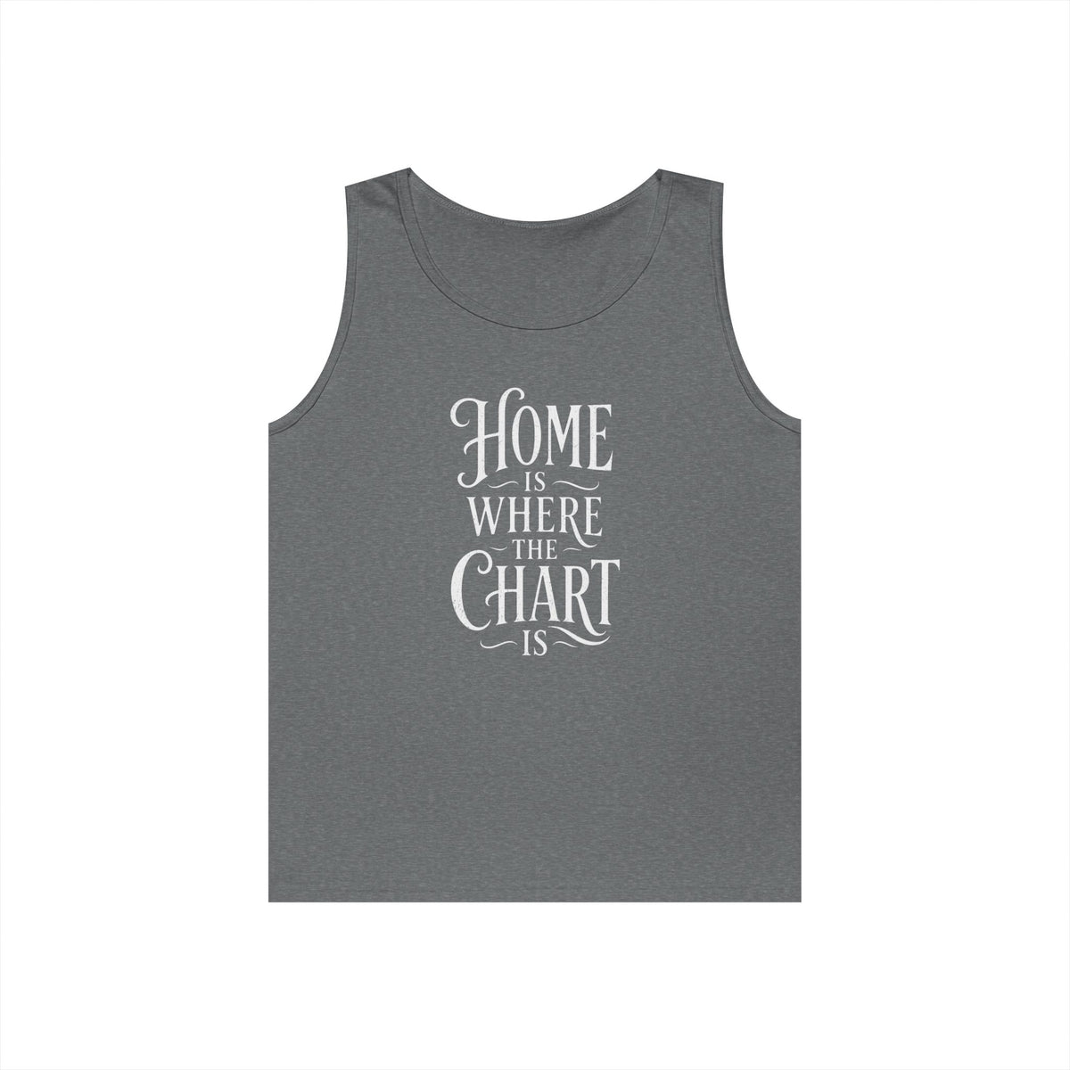 Home Is Where the Chart Is Tank Top