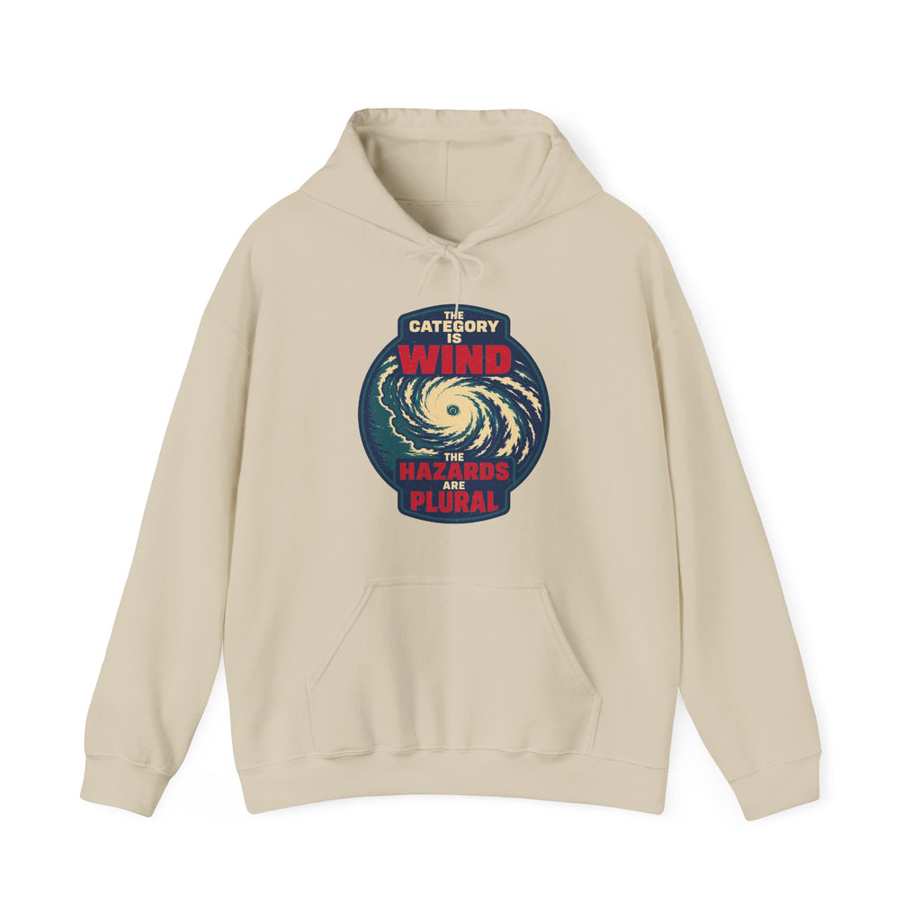 The Category Is Wind the Hazards Are Plural Hoodie