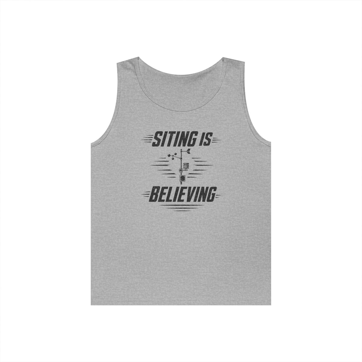 Siting Is Believing Tank Top