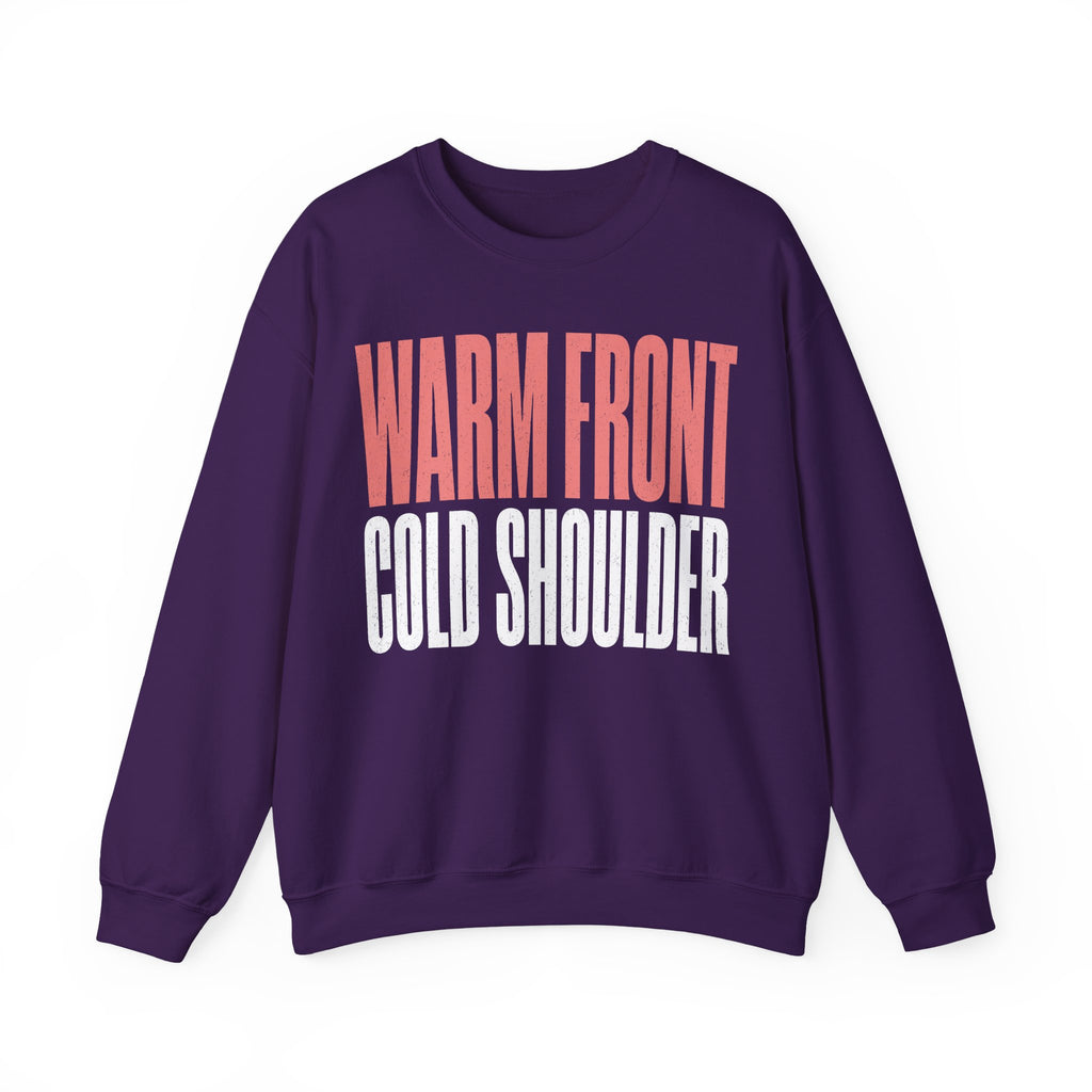 Warm Front Cold Shoulder Crewneck