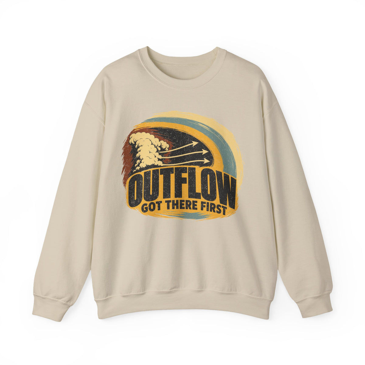Outflow Got There First Crewneck