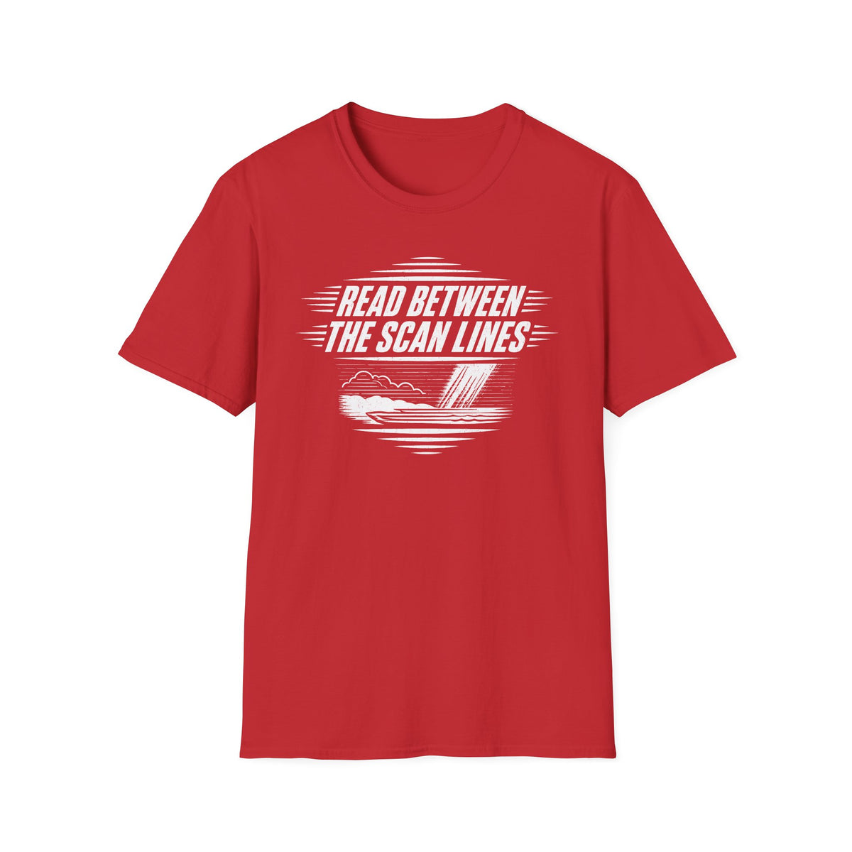 Read Between the Scan Lines T-Shirt