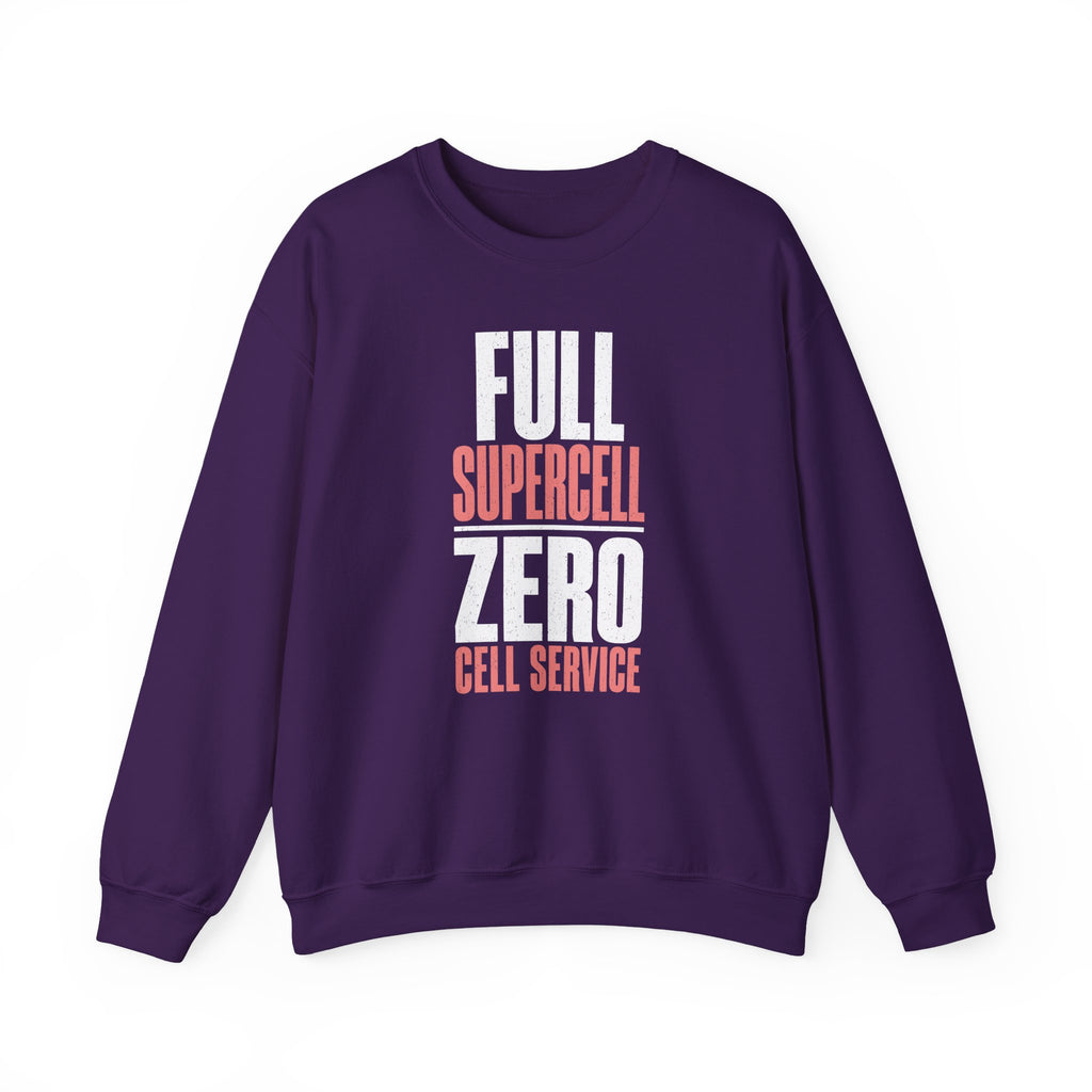 Full Supercell, Zero Cell Service Crewneck