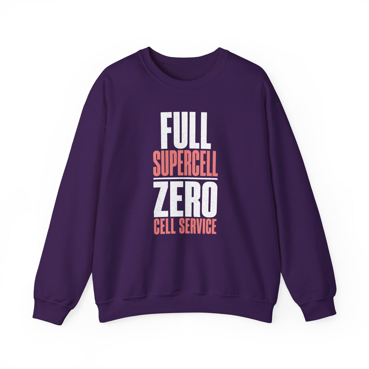 Full Supercell, Zero Cell Service Crewneck