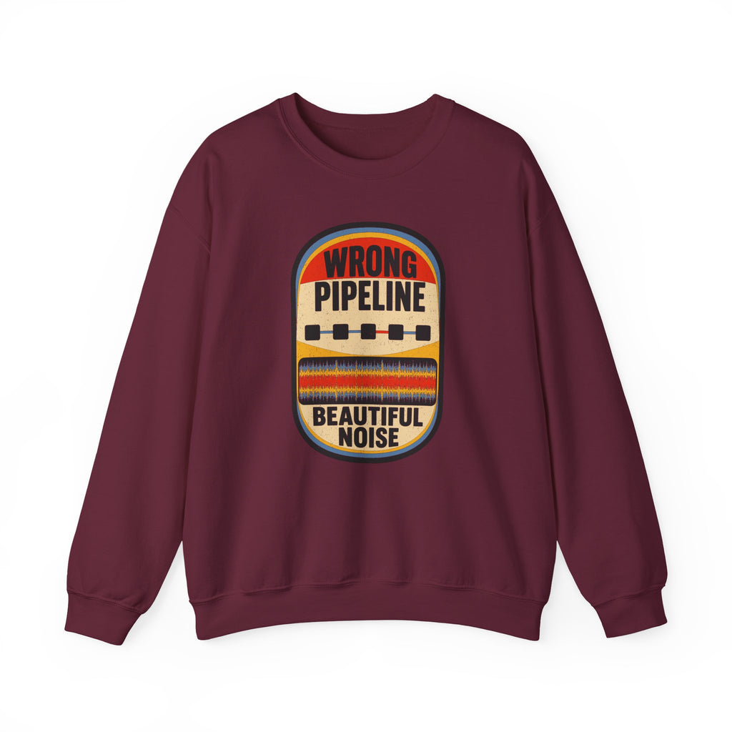 Wrong Pipeline Beautiful Noise Crewneck