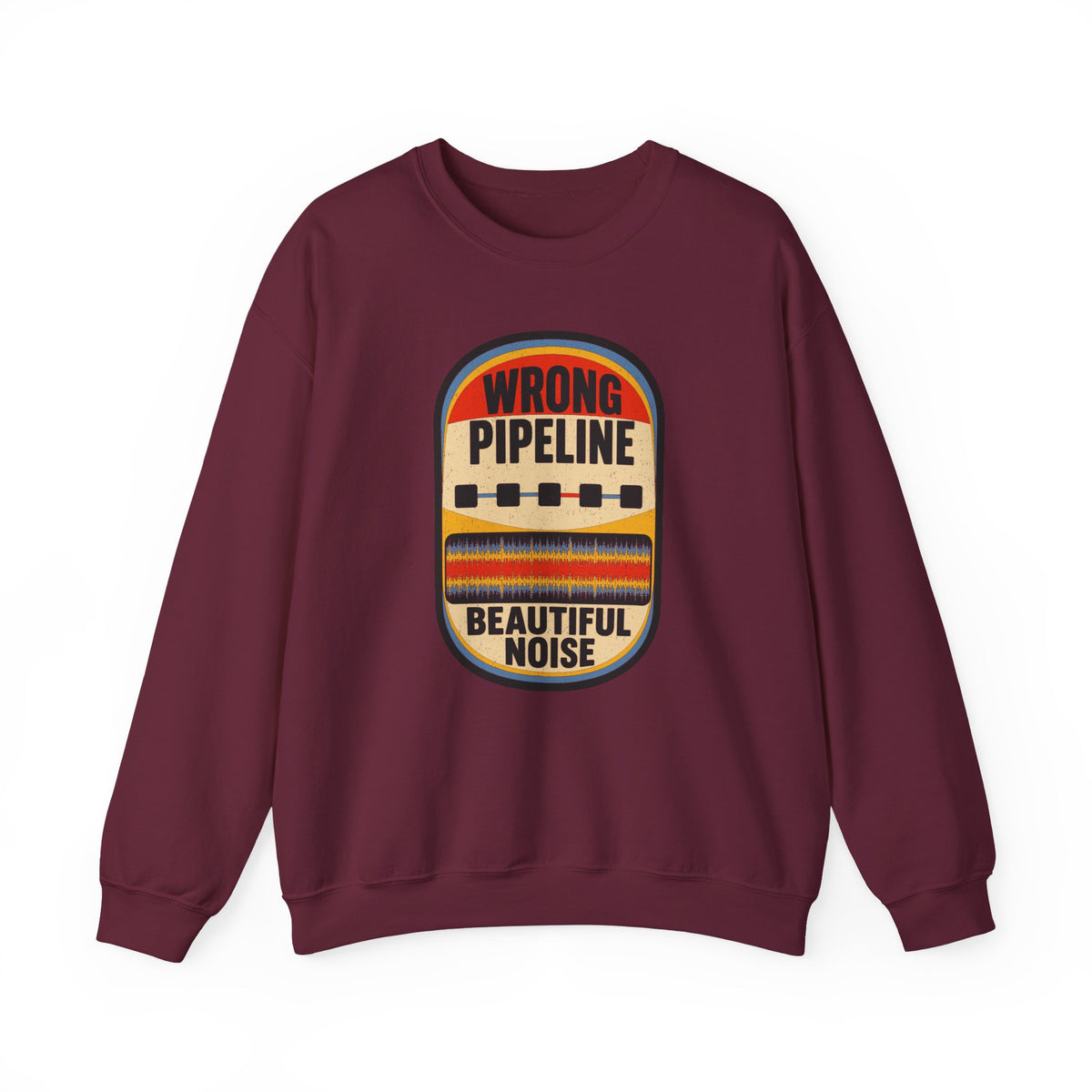 Wrong Pipeline Beautiful Noise Crewneck