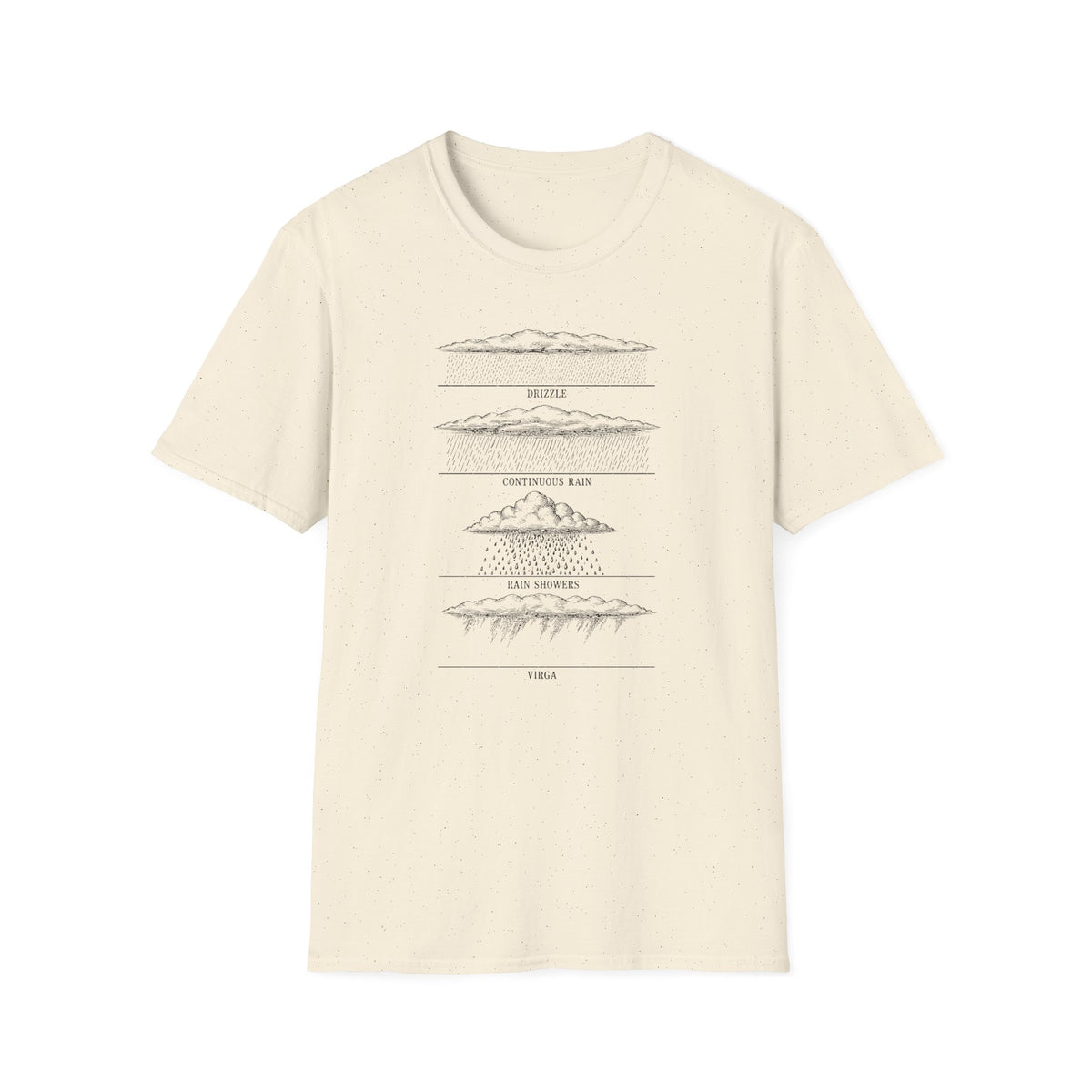 Drizzle Rain Showers and Virga T-Shirt