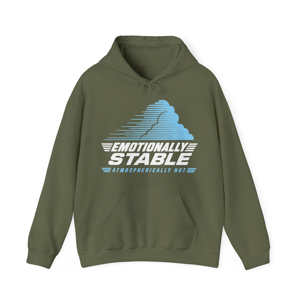 Emotionally Stable Atmospherically Not Hoodie