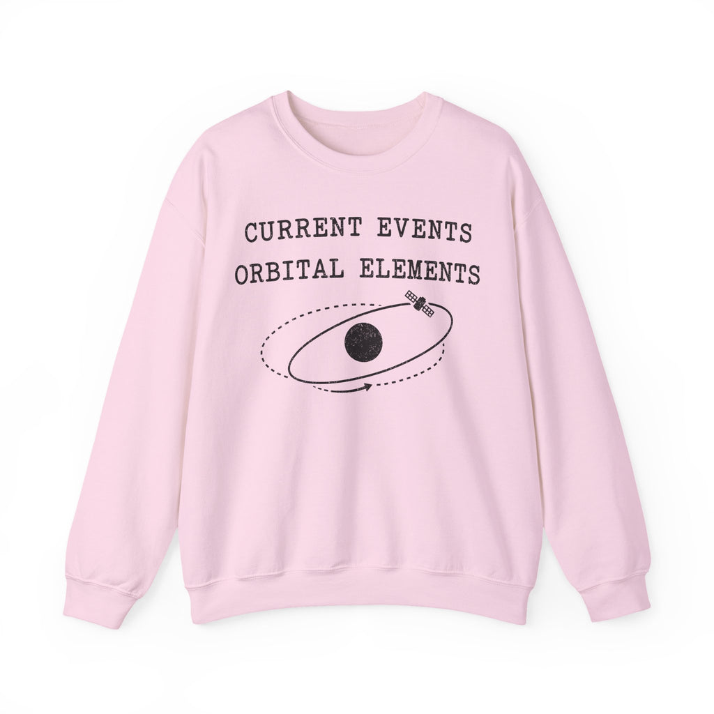 Current Events Orbital Elements Crewneck