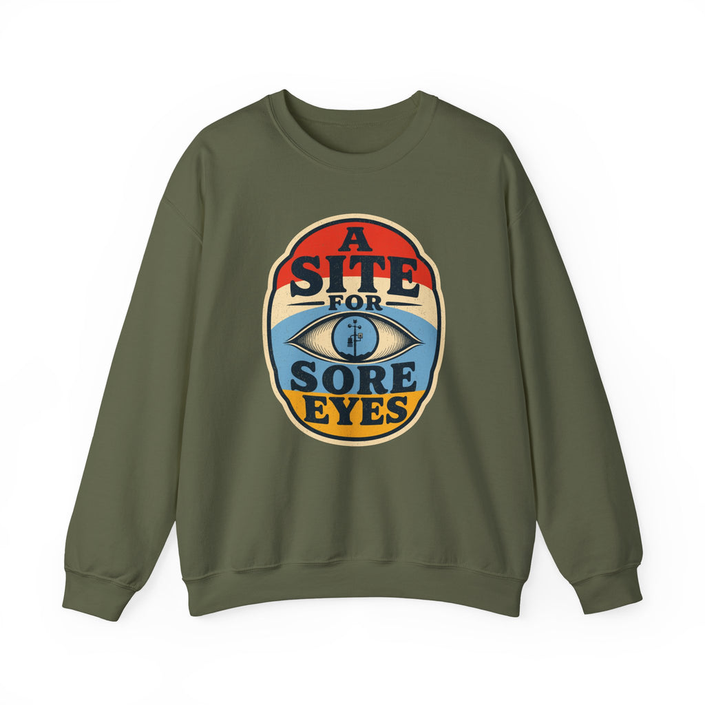 A Site for Sore Eyes Crewneck