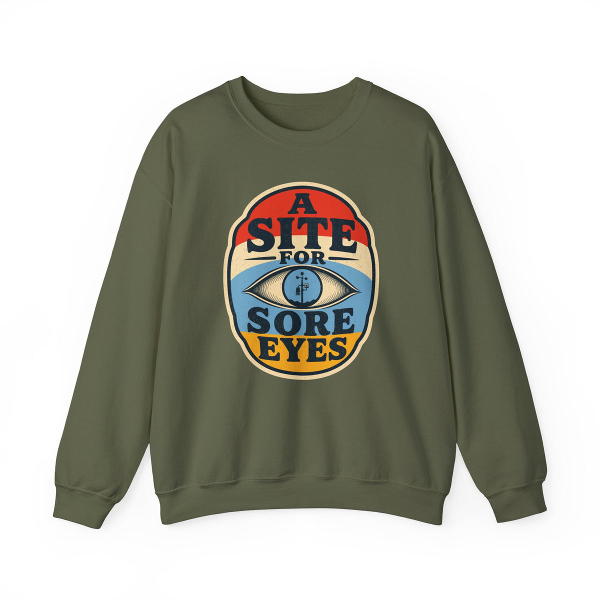 A Site for Sore Eyes Crewneck