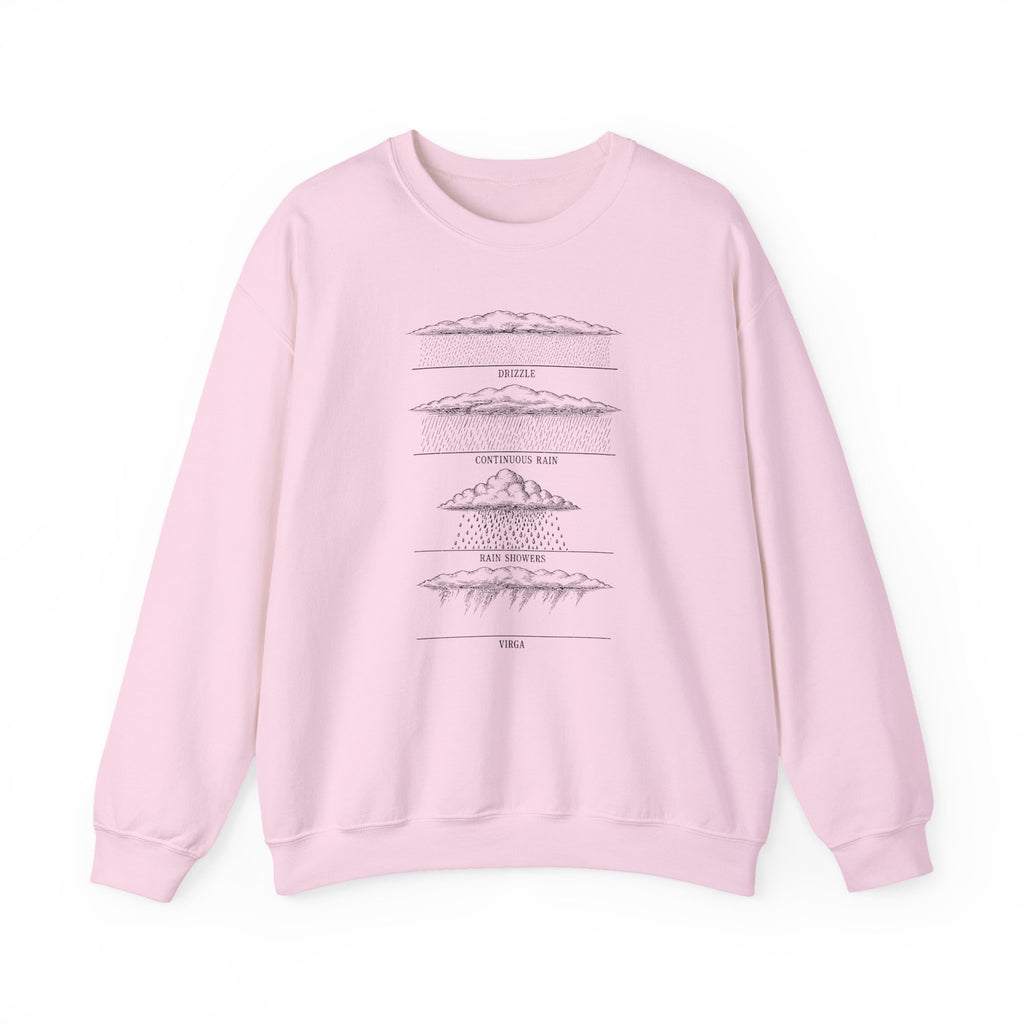 Drizzle Rain Showers and Virga Crewneck