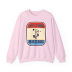 Site It Right Read It Right Crewneck