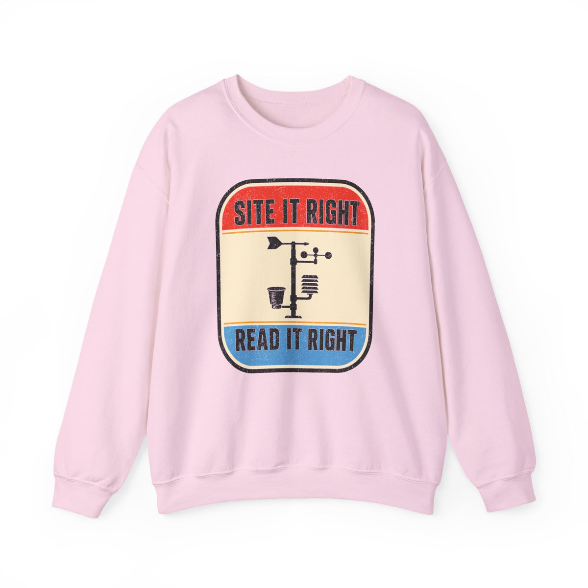 Site It Right Read It Right Crewneck